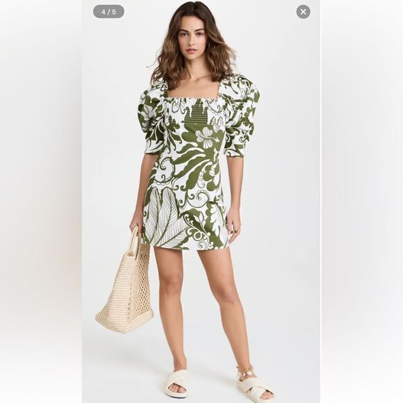 NWT La Double J HEAVY COTTON STRETCH
MINI SEXY DRESS MAREA OLIVE Medium - Picture 16 of 16